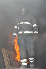 Realistisch Oefenen Fire Flash Blusgroep Burgum